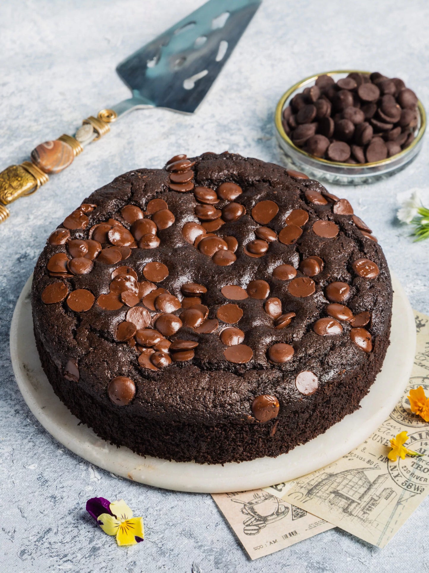 Double chocolate cake