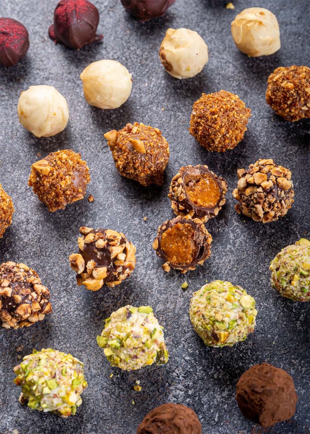 Hazelnut & Chocolate Truffles