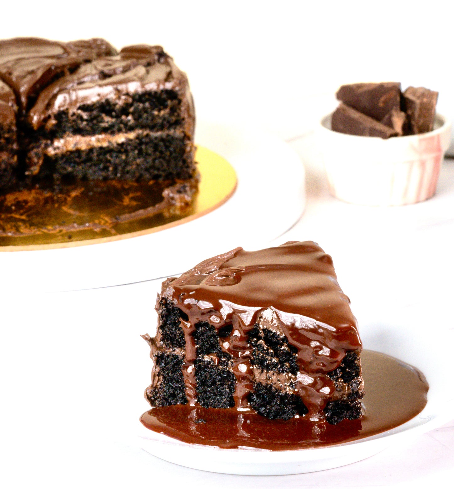 Homestyle Chocolate Fudge Cake