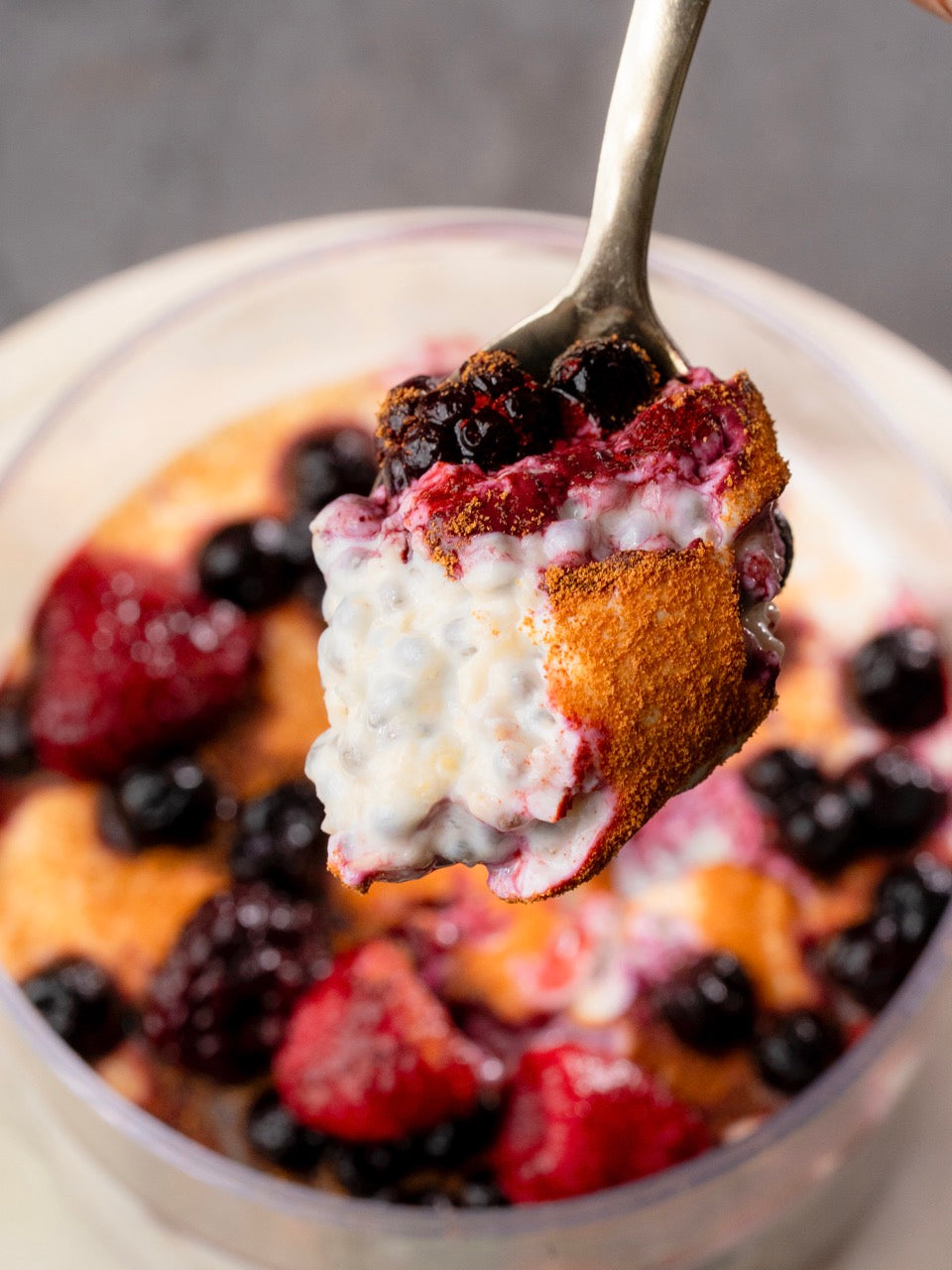 26Gm Protein Berries & Honey Overnight Oats