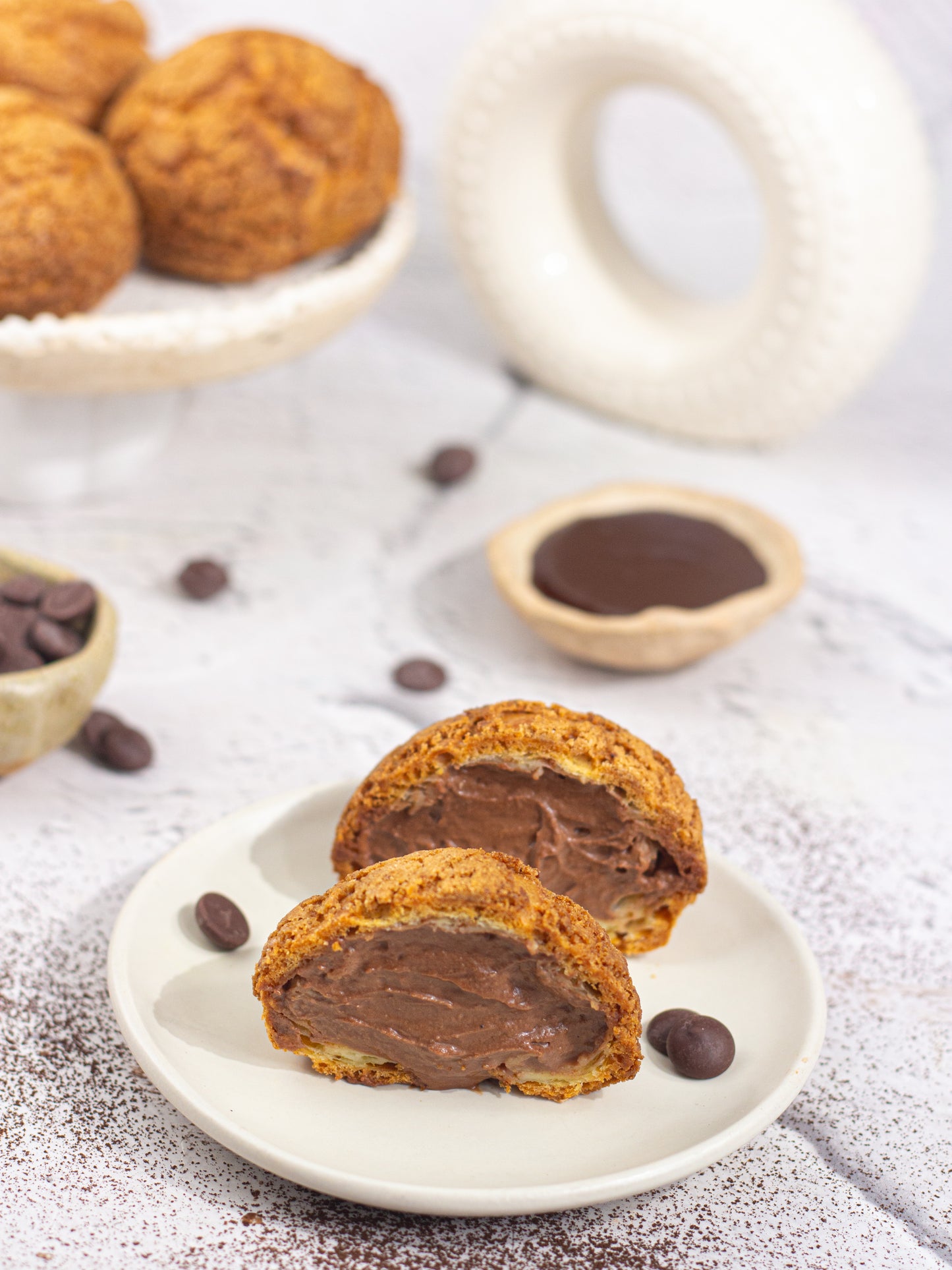 Gluten-free Chocolate Choux (Box of 2)