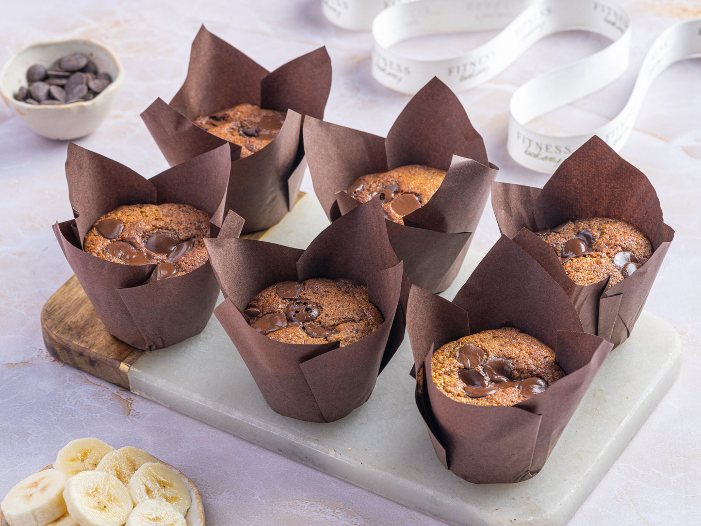 Banana chocolate chip (Box of 6)