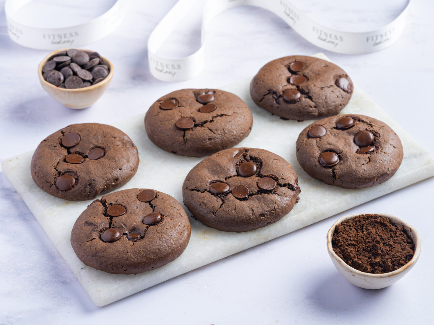 Double Chocolate Fudge Cookies