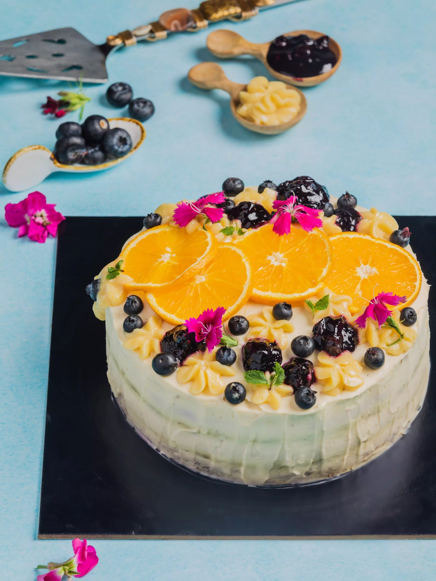 Lemon Blueberry Cake