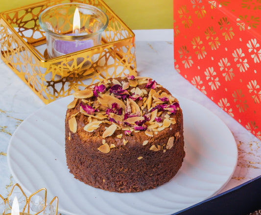Mawa Rose Pista Cake