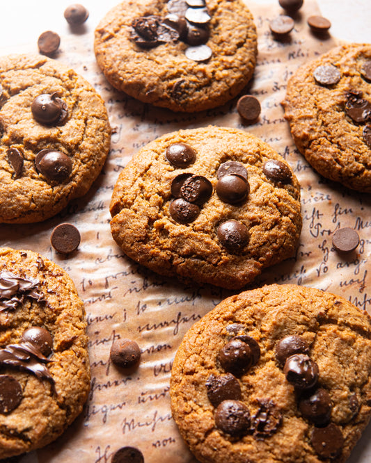 13 Gms Protein: GF Bakery Style Choc Chip Cookie (Low Sugar)