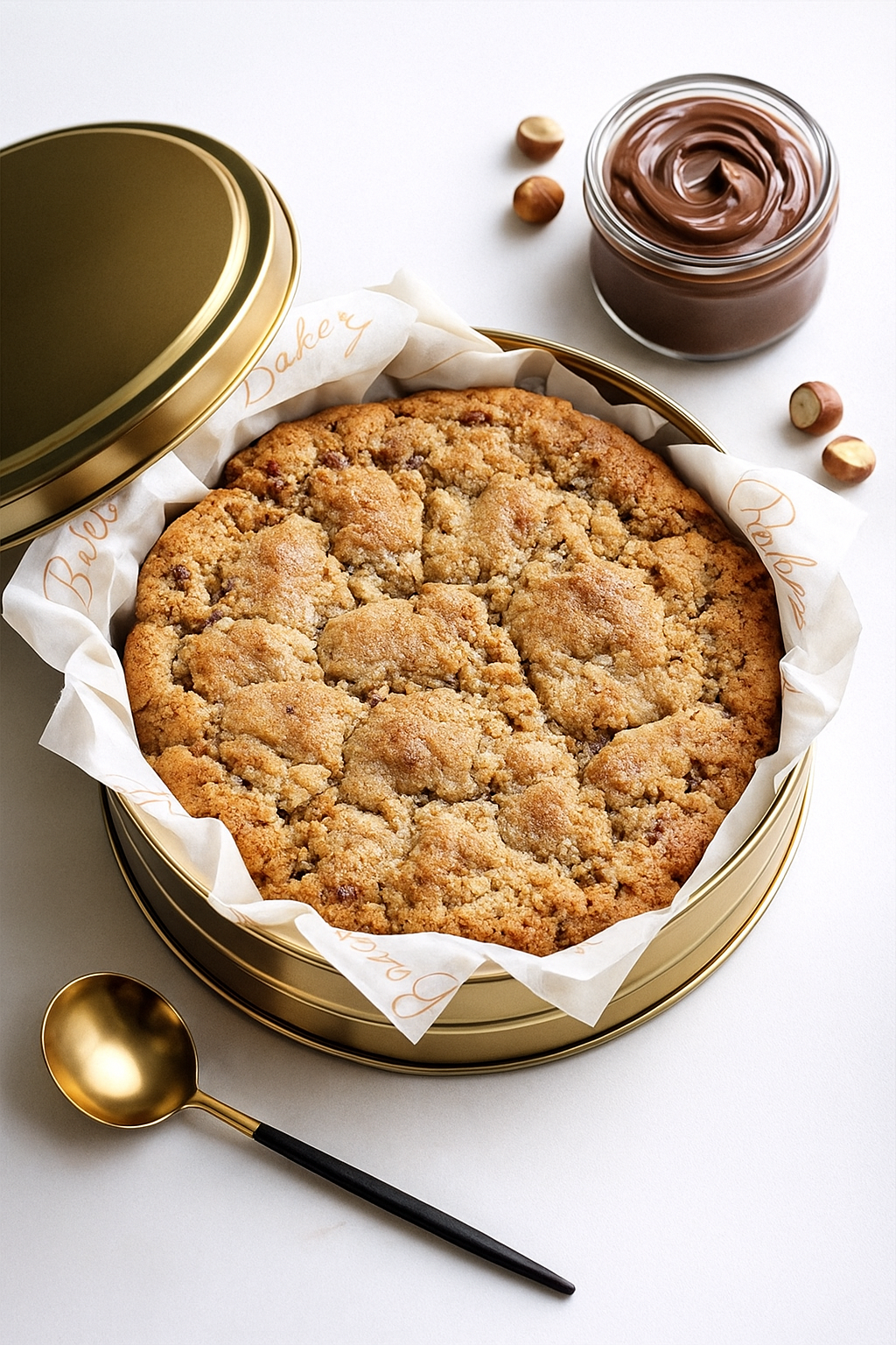 Dream Tin NOtella stuffed Cookies