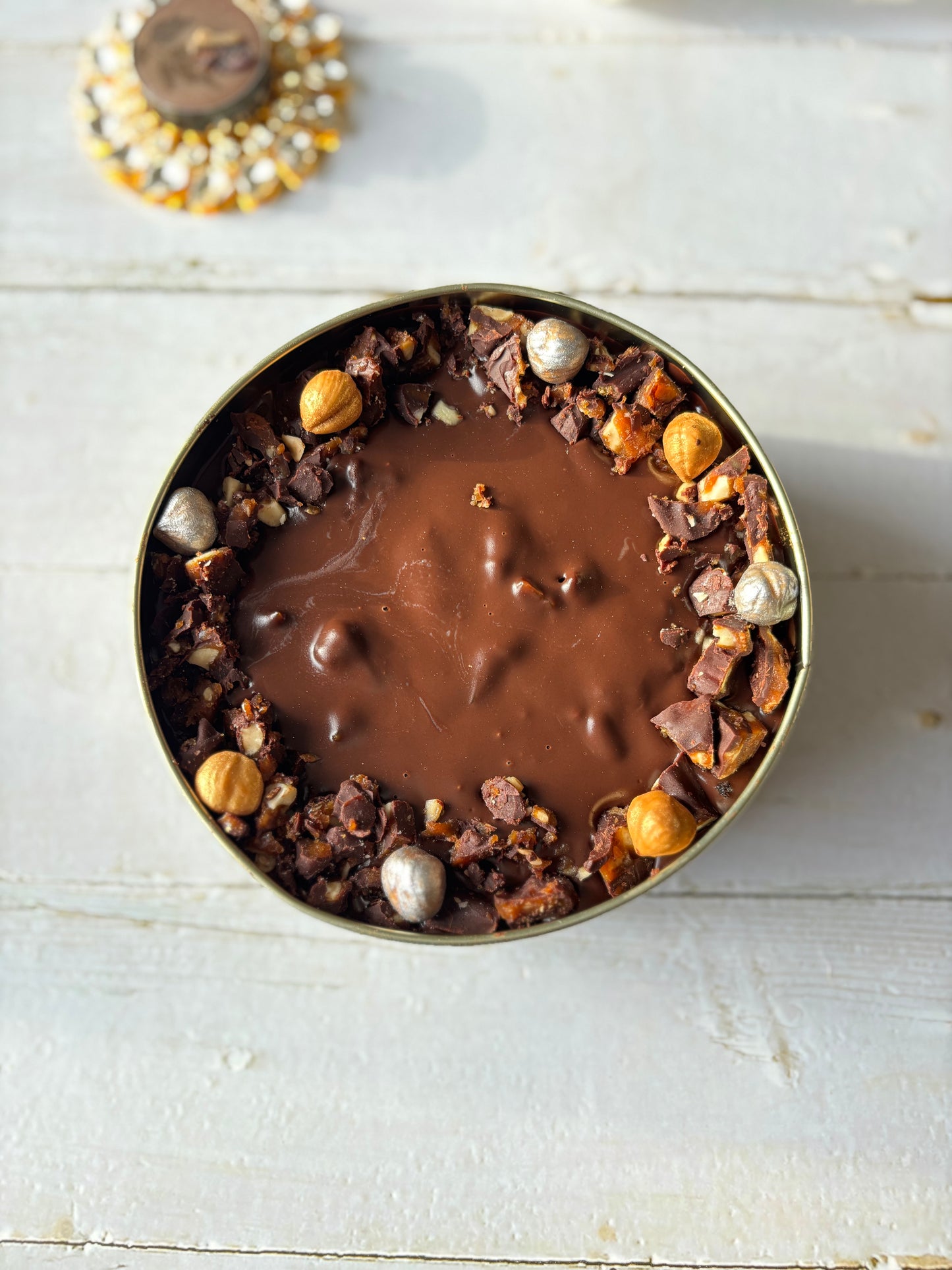 GF Eggless Ultimate Chocolate Crunch Cake