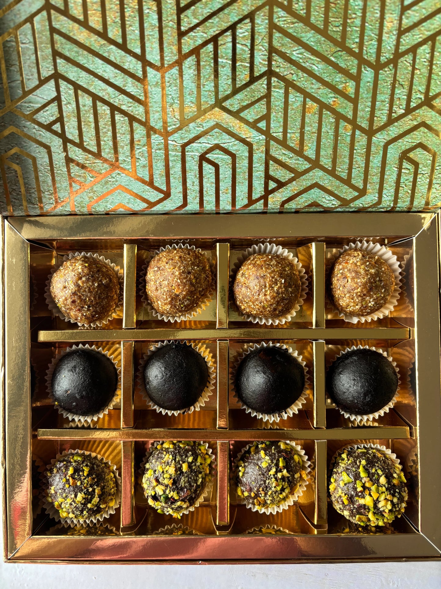 Date Fudge Laddus (Box of 12)