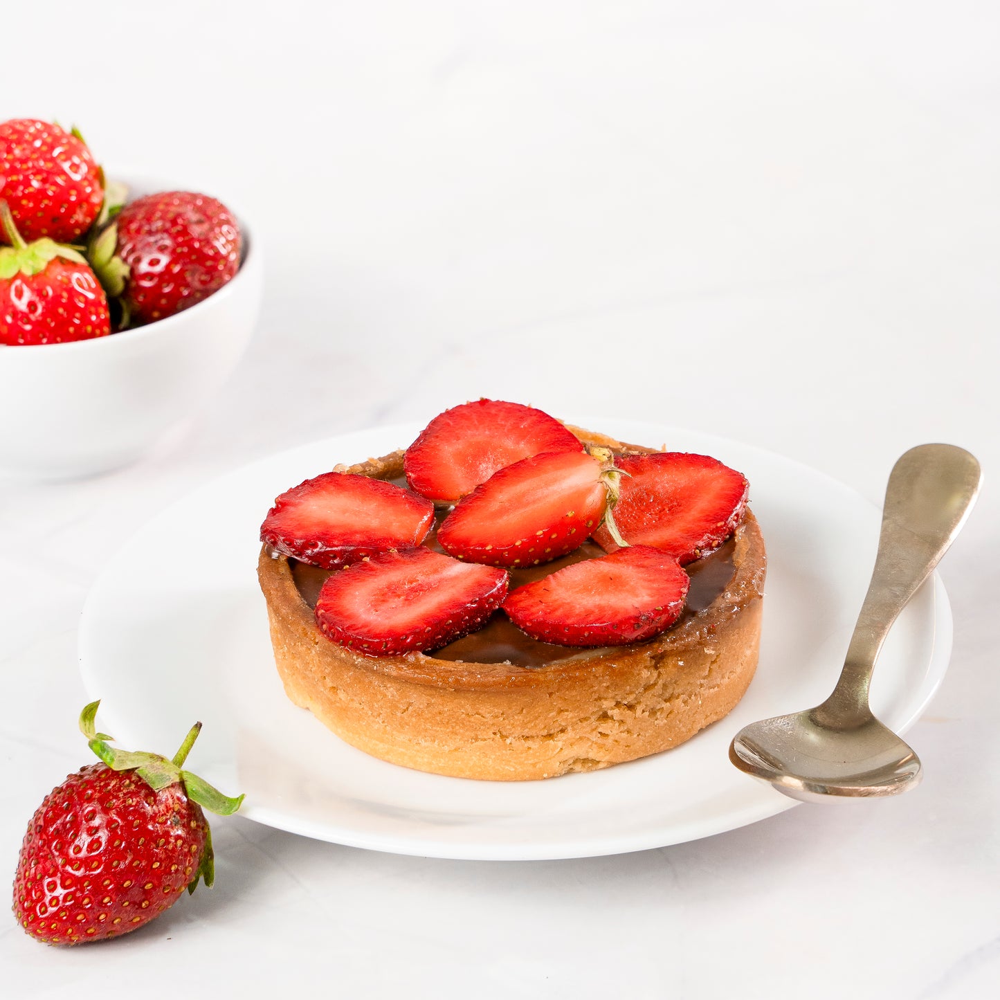 Strawberries & Chocolate (Pack of 2 tarts)