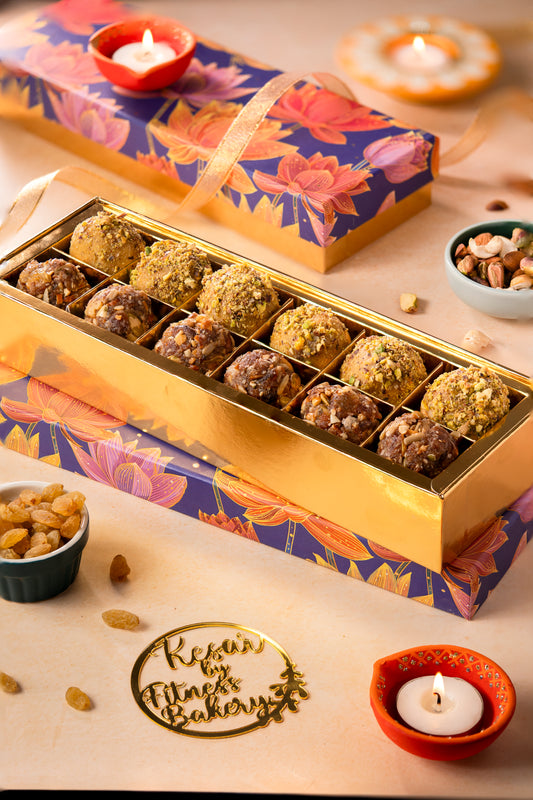 Besan Jaggery Laddu (Box of 6)