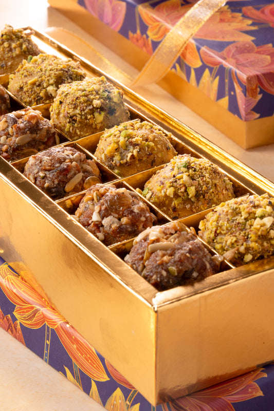 Dates, Gondh and Nuts Laddu (Box of 6)